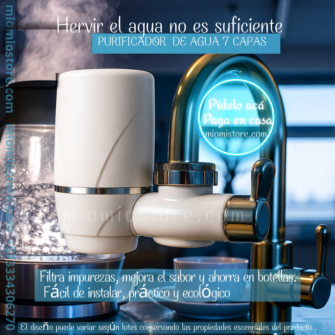 Filtro Purificador de Agua 7 Niveles