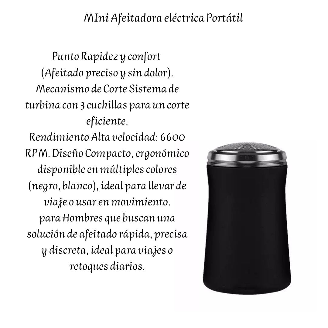 Mini Afeitadora Portátil