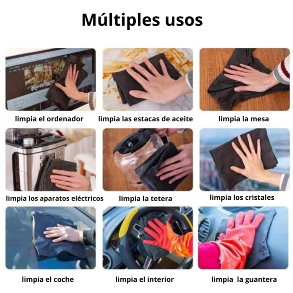 Paños mágicos x 5 (40*30)