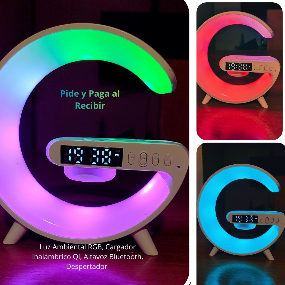 Lámpara G Inteligente 4-en-1 para Tu Espacio de Enfoque.