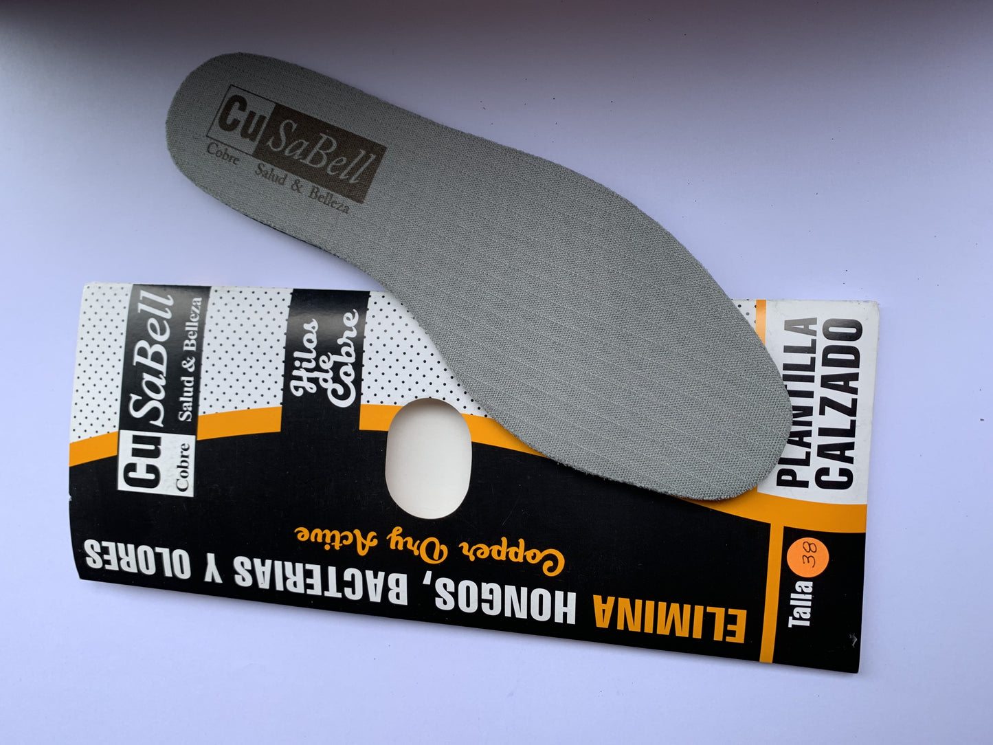 Plantillas Antibacteriales Para Calzado