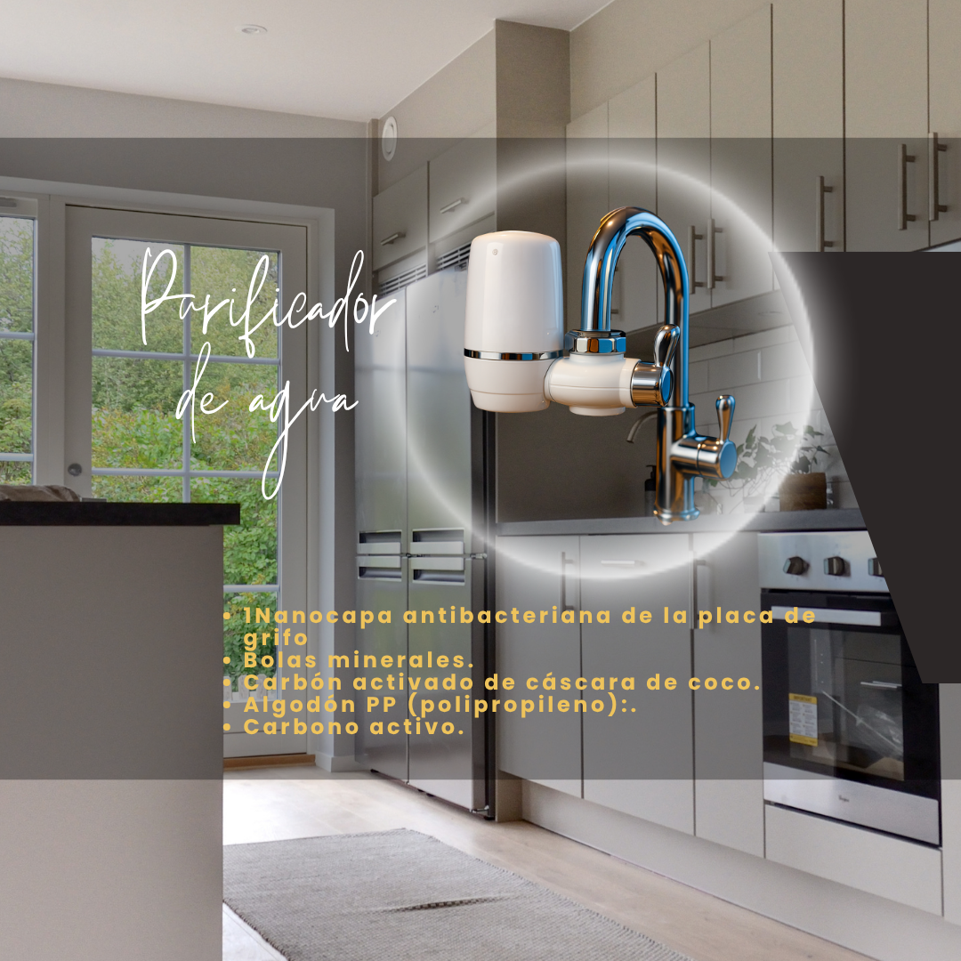 Filtro Purificador de Agua 7 Niveles + Repuesto