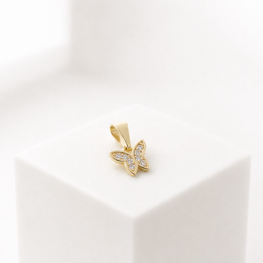 Dije Mariposa Blanca 4 YL0102-54