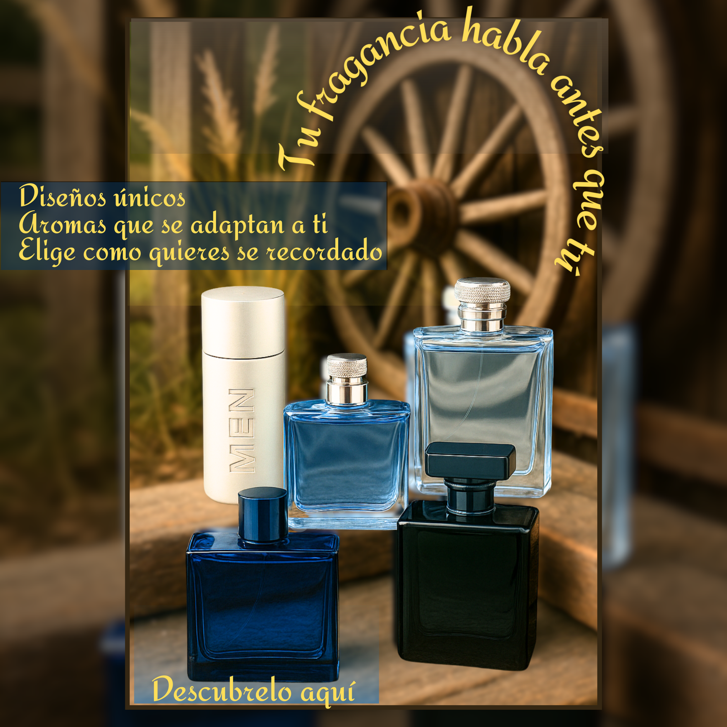 Fragancia Inspiradas Ellos Wisker