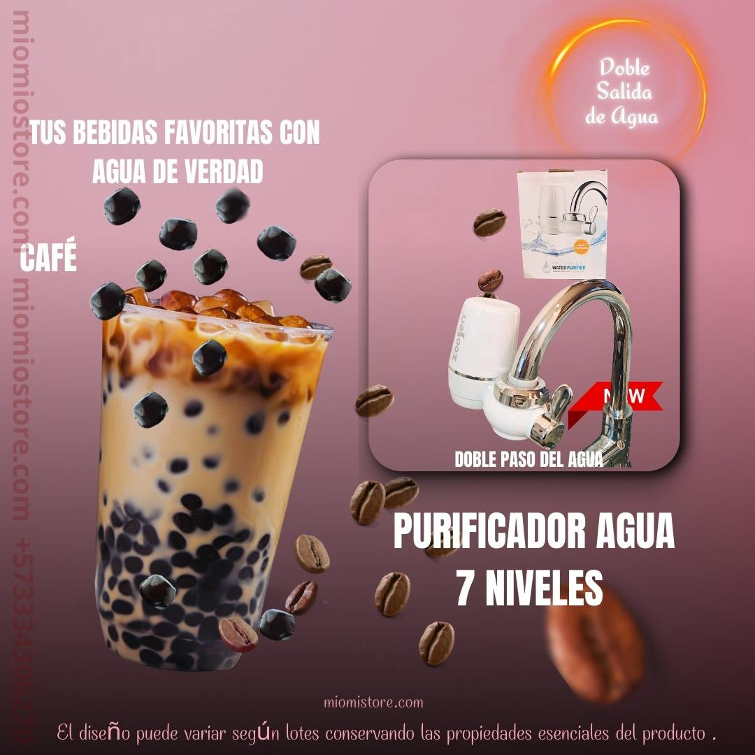 Filtro Purificador de Agua 7 Niveles + Repuesto