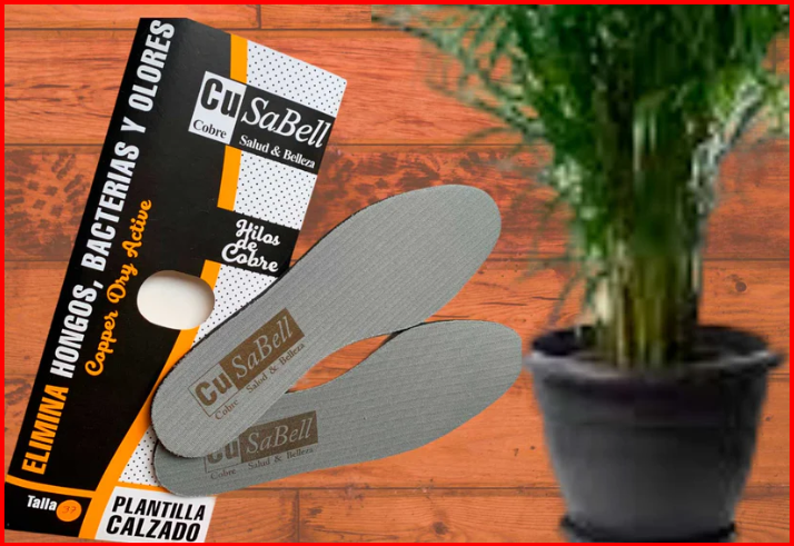 Plantillas Antibacteriales Para Calzado