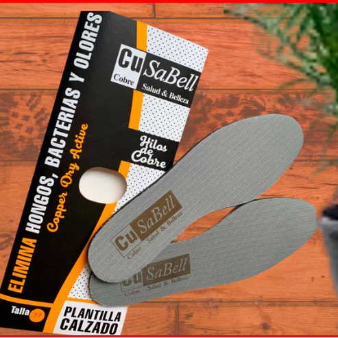 Plantillas Antibacteriales Para Calzado