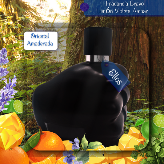 Fragancia  Bravo Amaderada Masculina