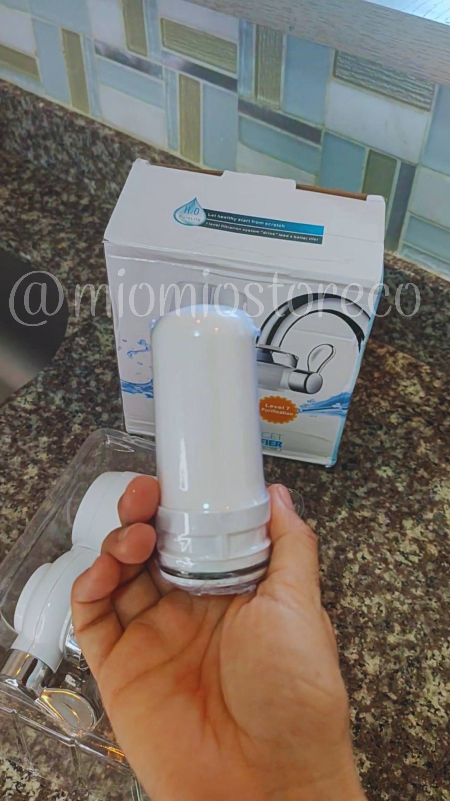 Filtro Purificador de Agua 7 Niveles + Repuesto