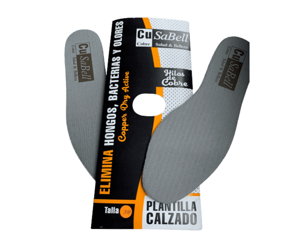 Plantillas Antibacteriales Para Calzado