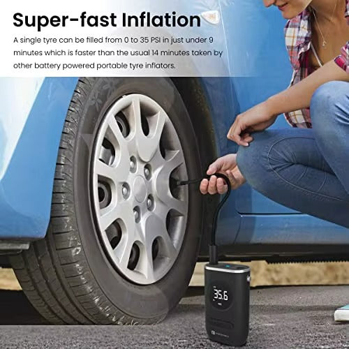 Inflador de llantas Portable Digital