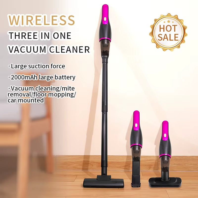 Aspiradora Vertical 3 en 1 Portátil